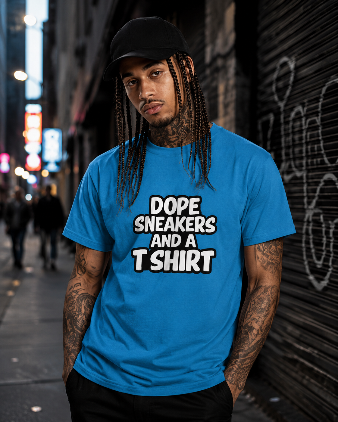 Dope Sneakers And A T