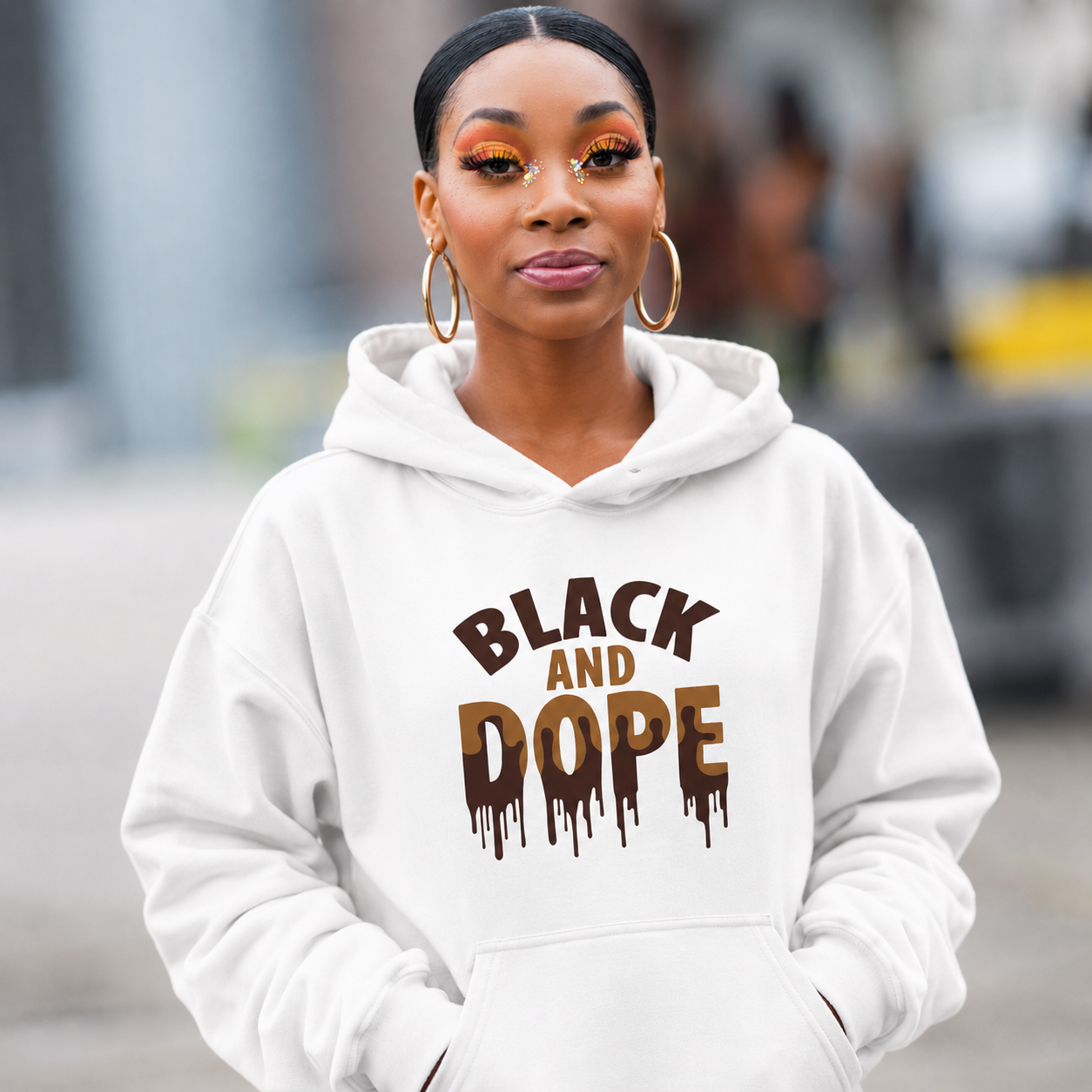 "Black & Dope" Women's Hoodie