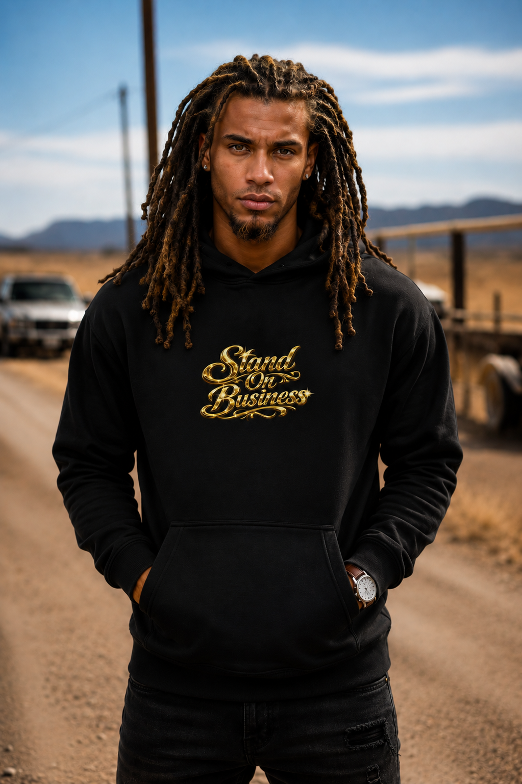 :Stand On Bisiness"Hoodie