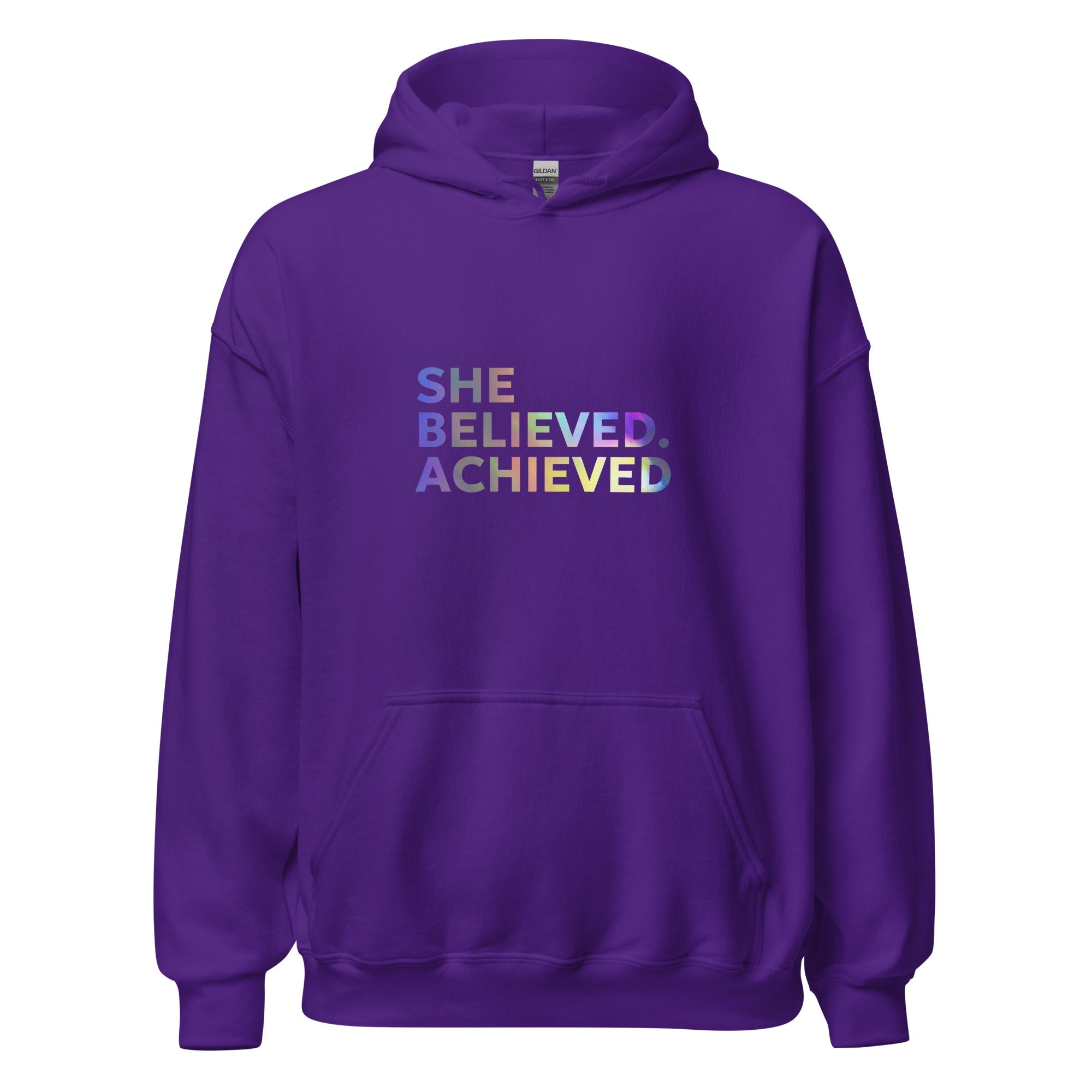 "Believe" Hoodie - Motion Tees