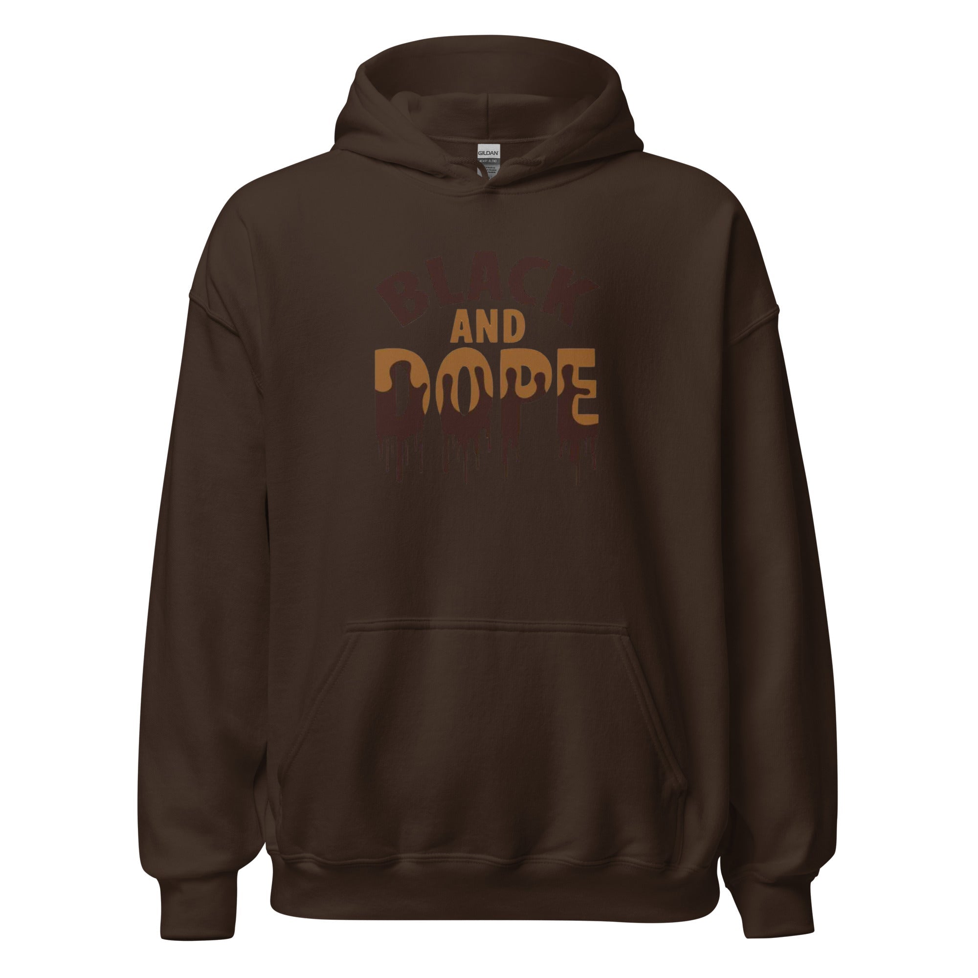 "Black & Dope" Women's Hoodie - Motion Tees