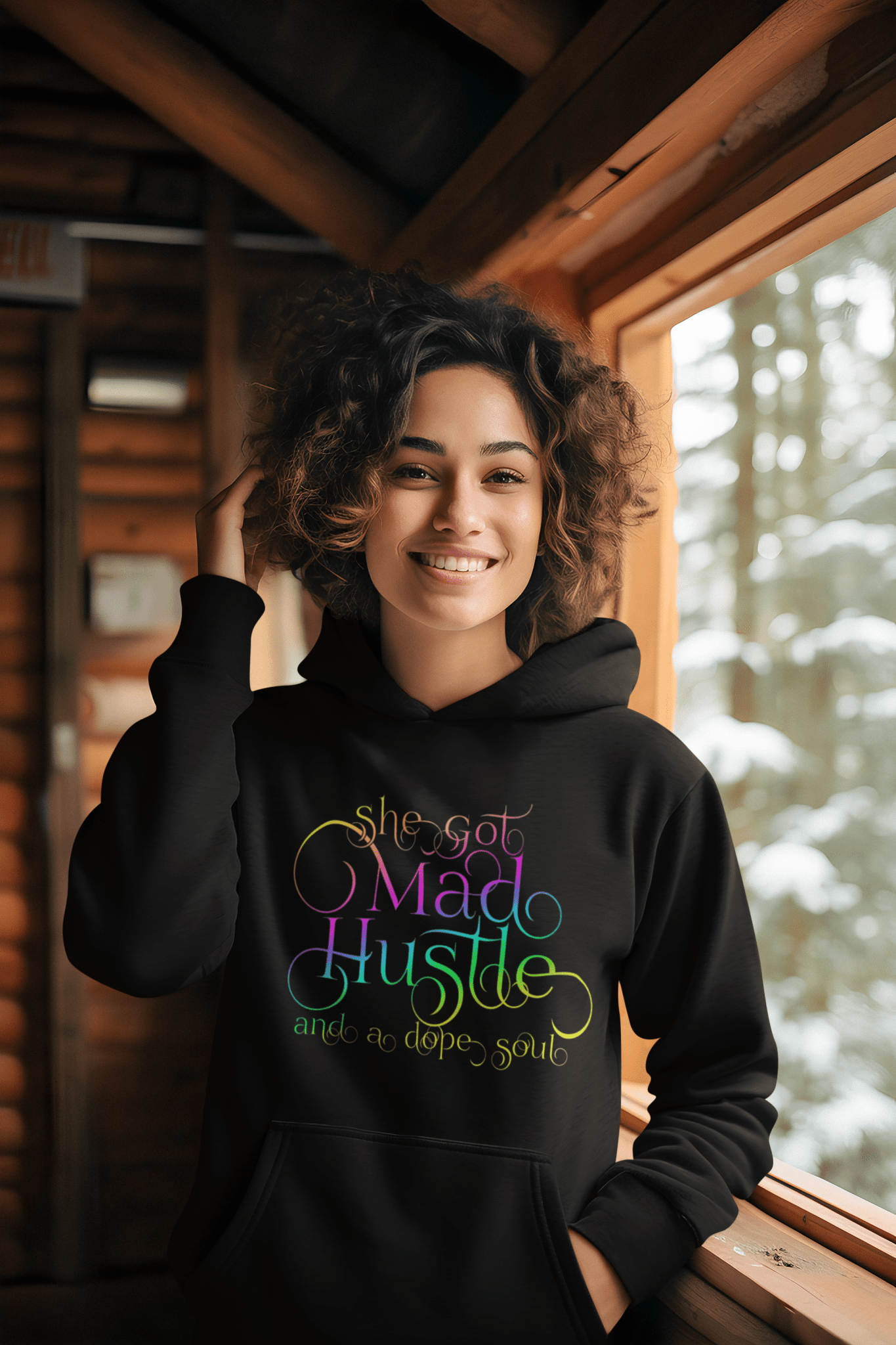 "Mad Hustle" Hoodie - Motion Tees