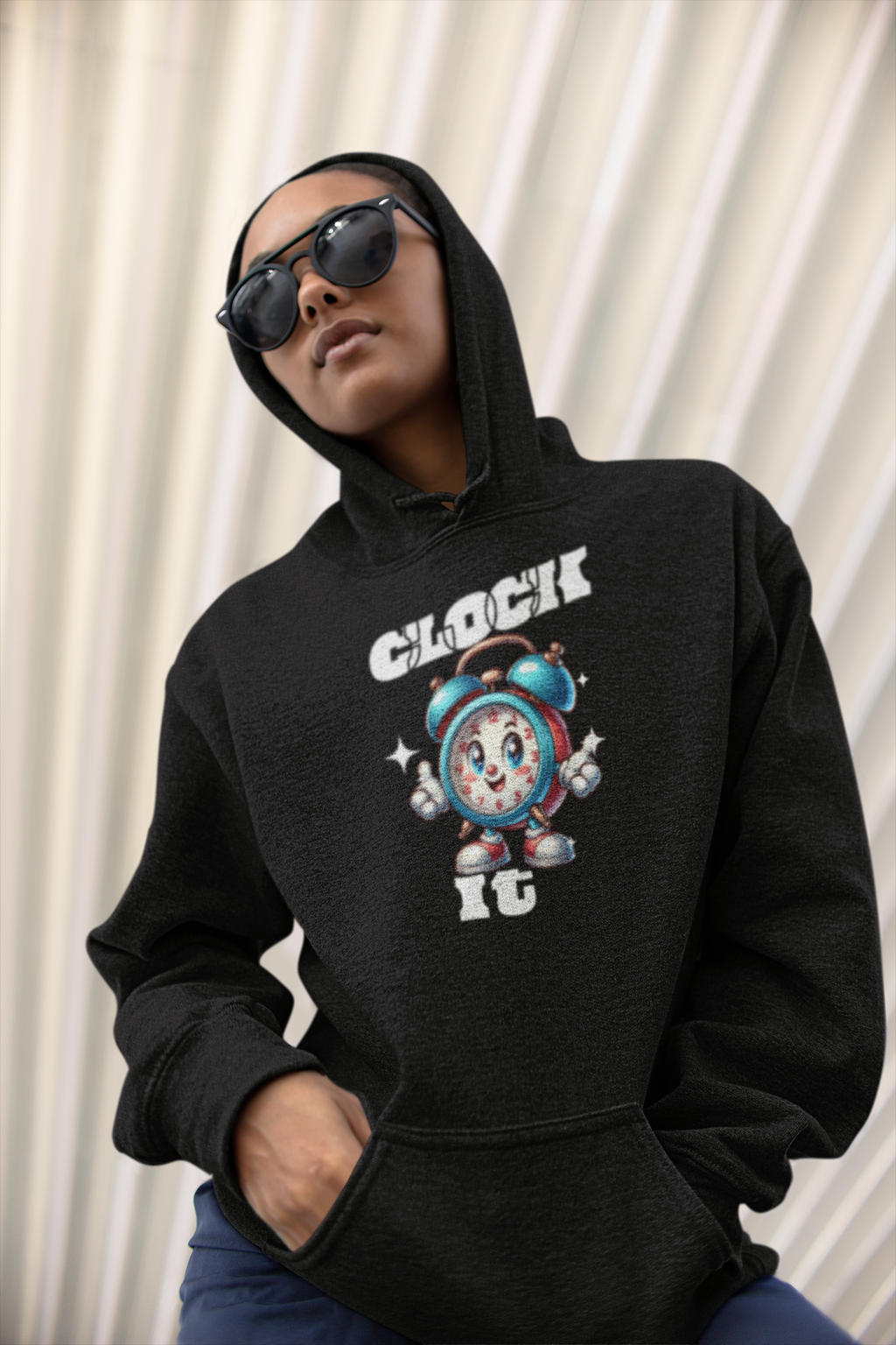 "Clock It' Women's Hoodie