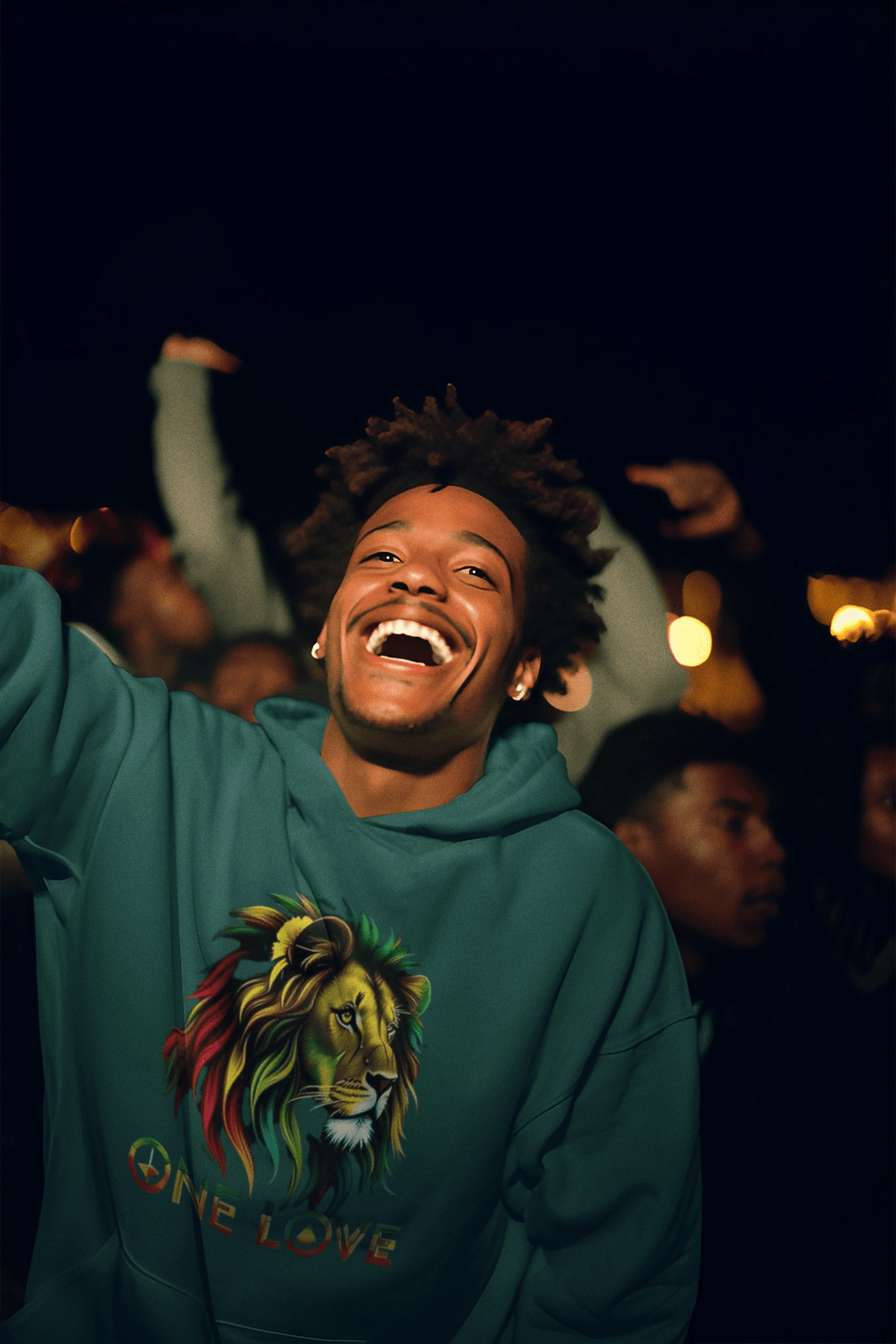 "One Love" Hoodie - Motion Tees
