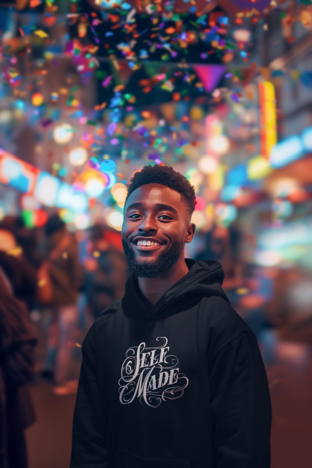 "Self Made" Hoodie - Motion Tees