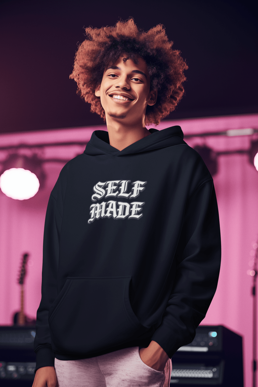 "Self Made" Hoodie - Motion Tees