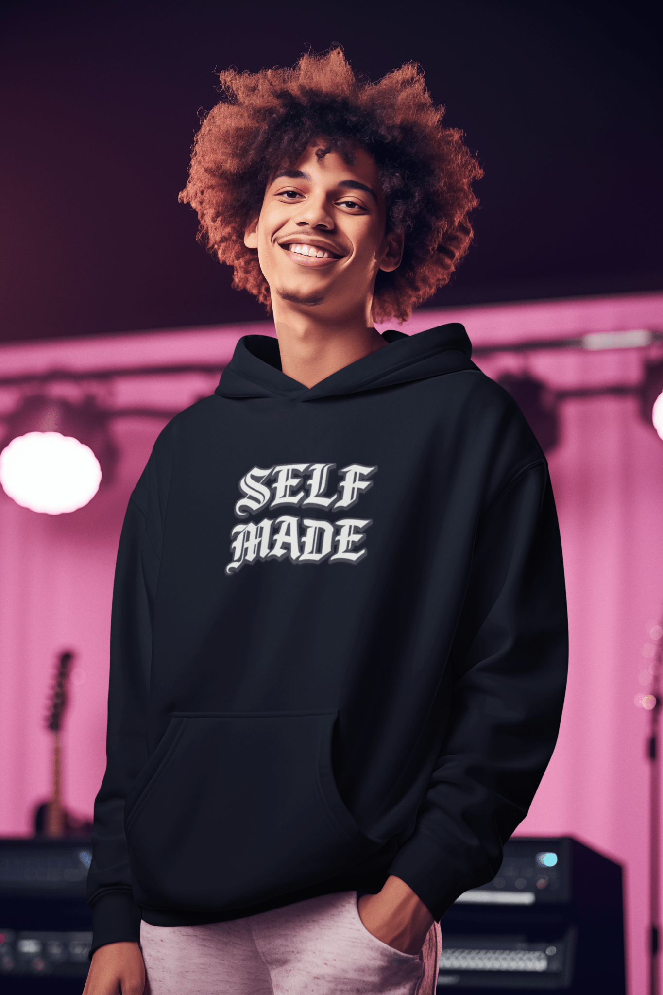 "Self Made" Hoodie - Motion Tees