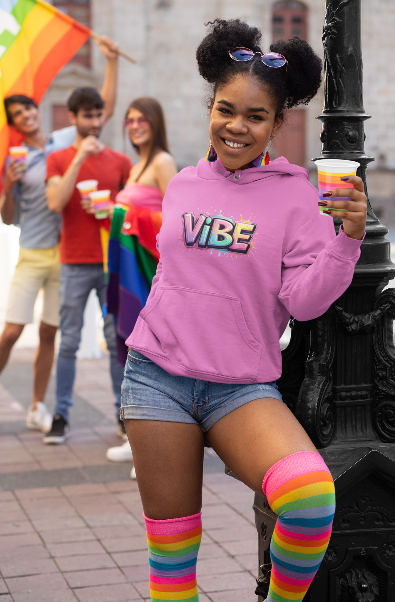"Vibe" Hoodie - Motion Tees